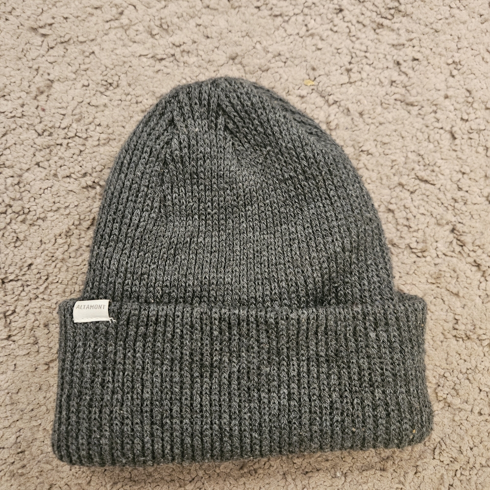Altamont Gray Knit Beanie
